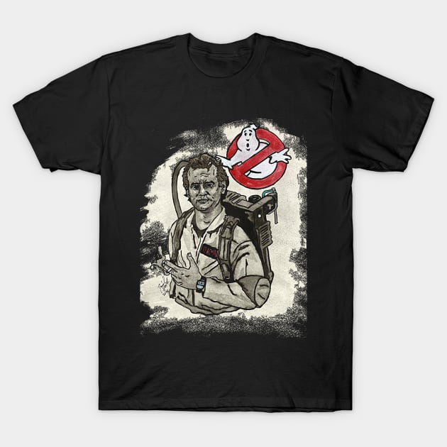 Ghostbusters - Peter Venkman T-Shirt by BladeAvenger